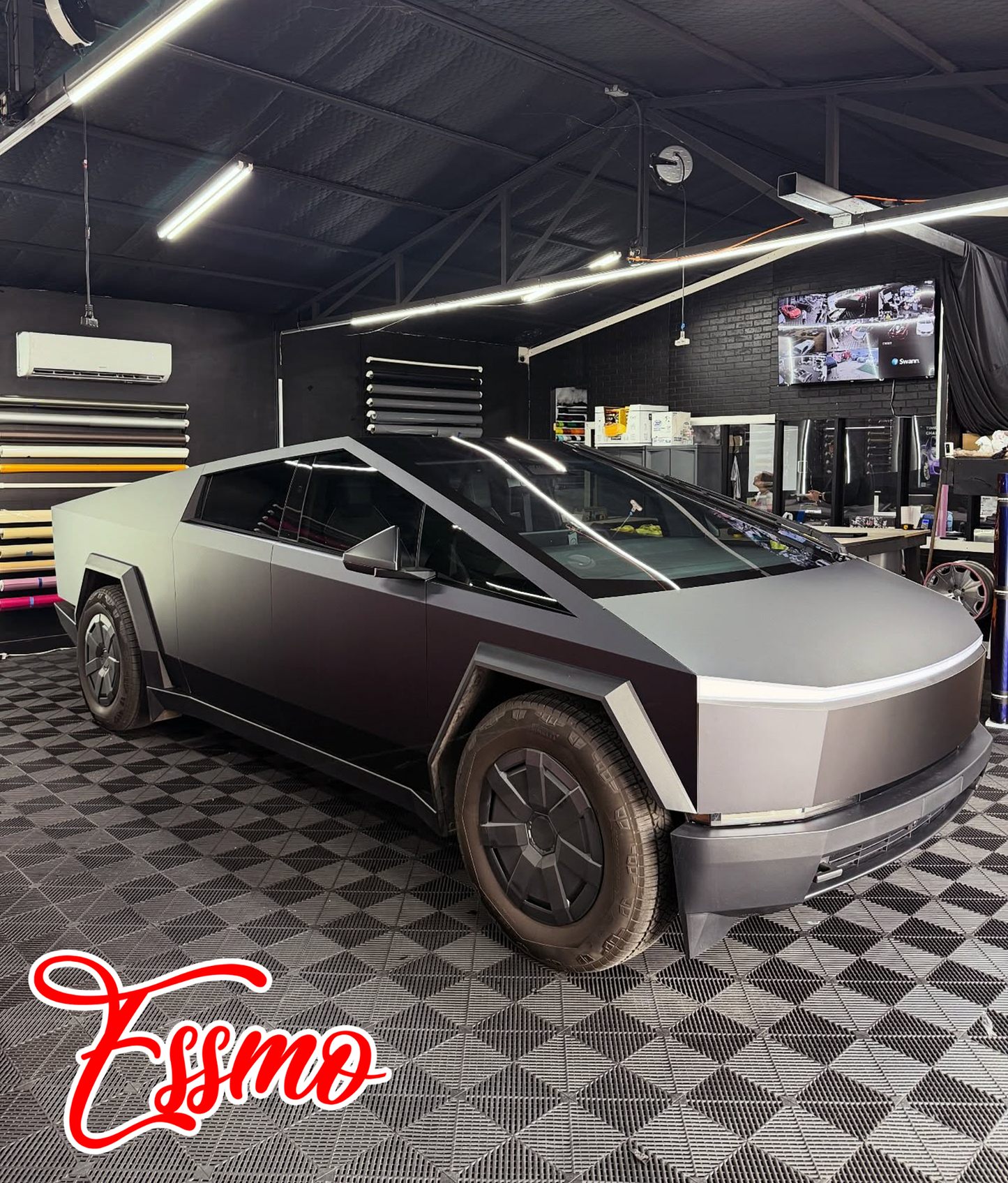 Matte Metallic Blackish Blue Dry Apply PPF TPU Paint Protection Film