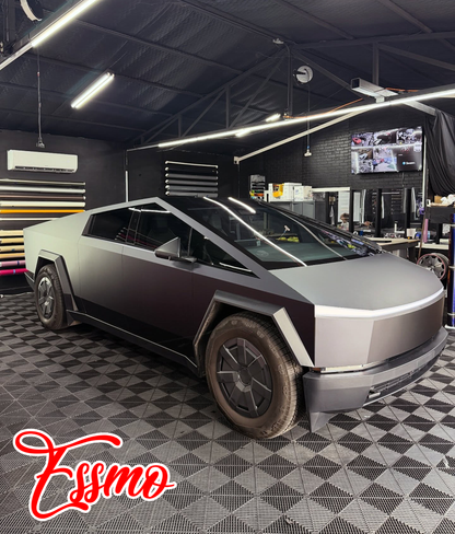 Matte Metallic Blackish Blue Dry Apply PPF TPU Paint Protection Film