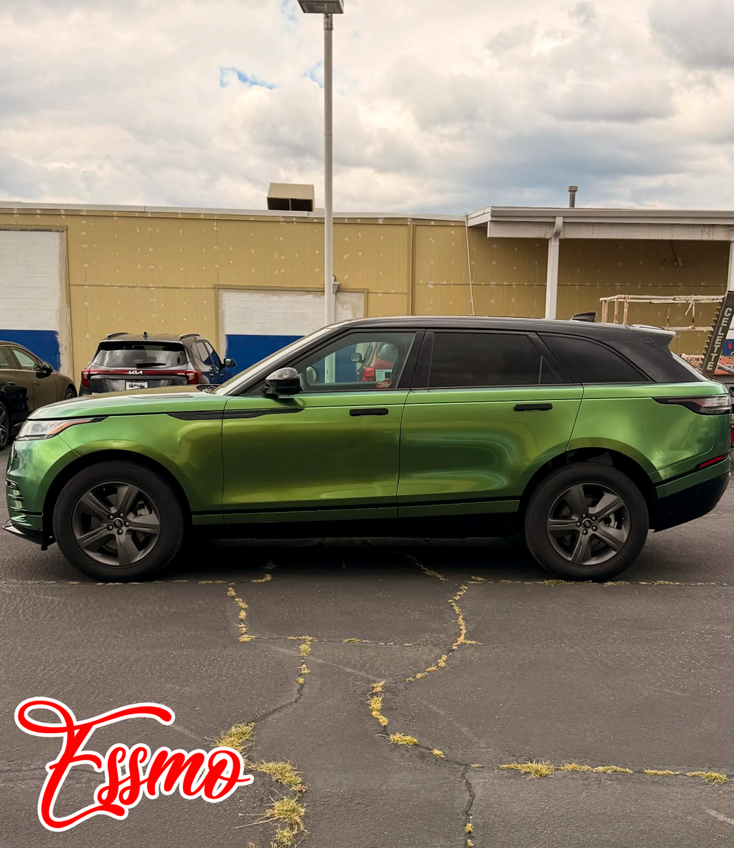 Gloss Metallic Mamba Green Dry Apply PPF TPU Paint Protection Film