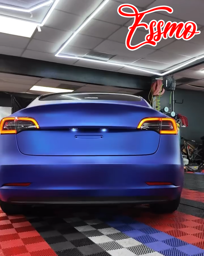 Matte Metallic Cobalt Blue Dry Apply PPF TPU Paint Protection Film