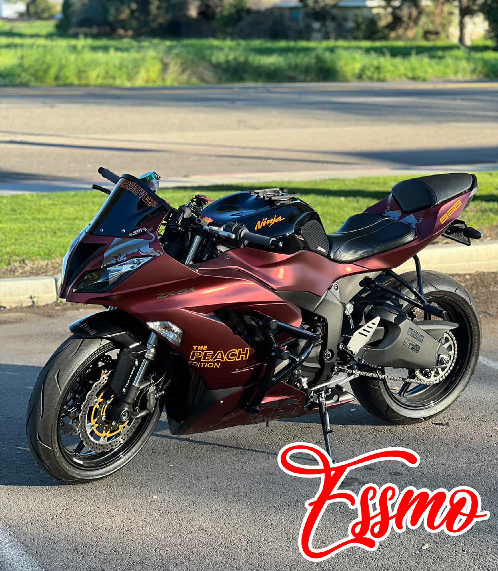 PET Romance Chrome Dark Red Vinyl Wrap – Essmo Vinyl