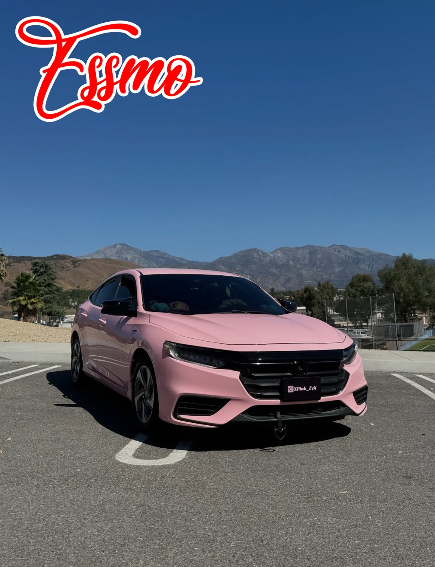 PET Super Gloss Rouge Pink Vinyl Wrap