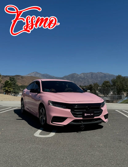 PET Super Gloss Rouge Pink Vinyl Wrap