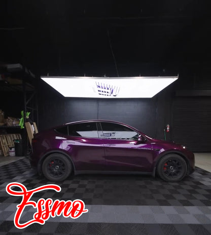 PET Super Gloss Metallic Rubellite Purple Vinyl Wrap