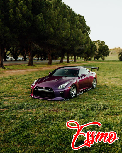 PET Super Gloss Metallic Magenta Purple Vinyl Wrap