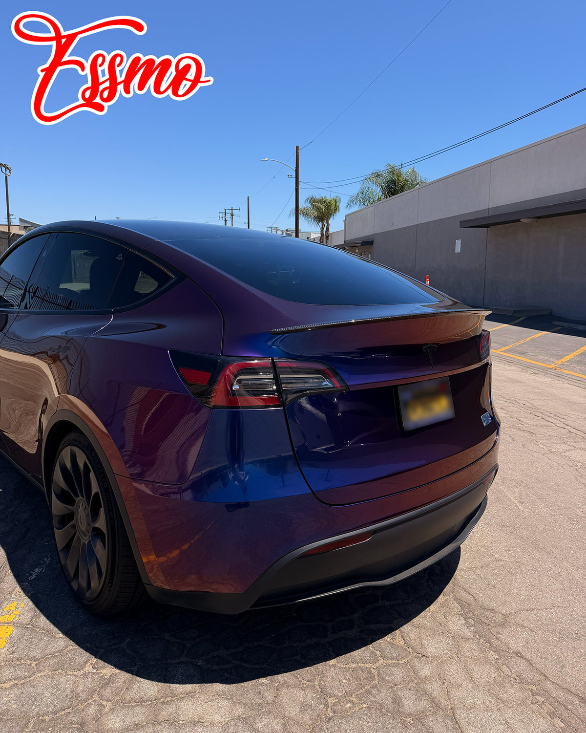 PET Galaxy Dust Gloss Roaring Purple Color Shift Vinyl Wrap