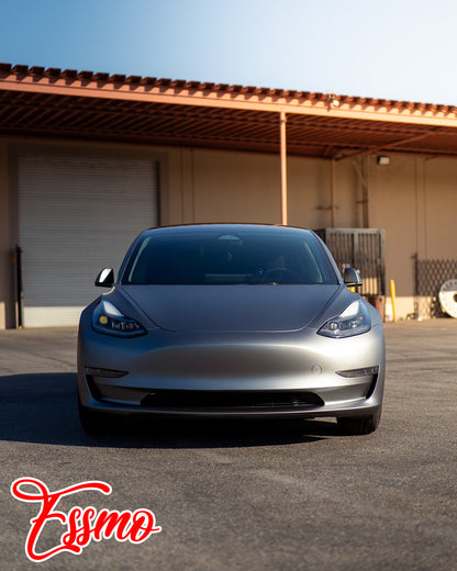 Matte Metallic Selenite Steel Dry Apply PPF TPU Paint Protection Film
