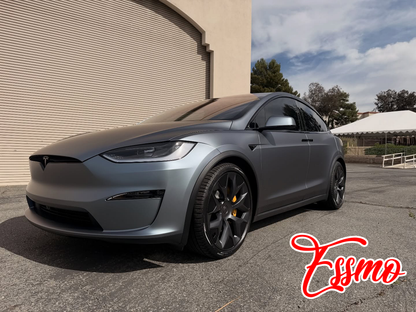 Matte Metallic Gray Blue Dry Apply PPF TPU Paint Protection Film