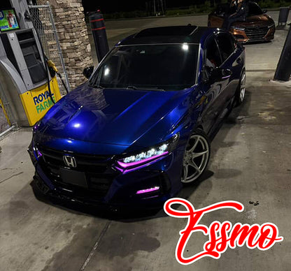 PET Super Gloss Metallic Tanzanite Blue Vinyl Wrap