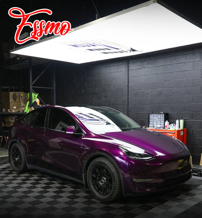 PET Super Gloss Metallic Rubellite Purple Vinyl Wrap