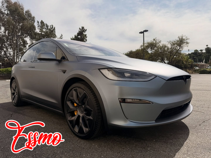 Matte Metallic Gray Blue Dry Apply PPF TPU Paint Protection Film