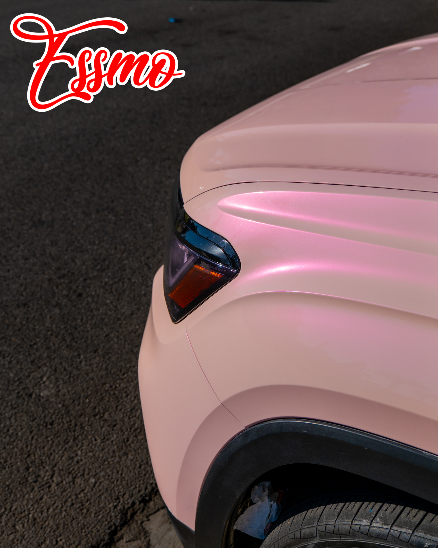 Space Candy Gloss Pink Purple Dry Apply PPF TPU Paint Protection Film