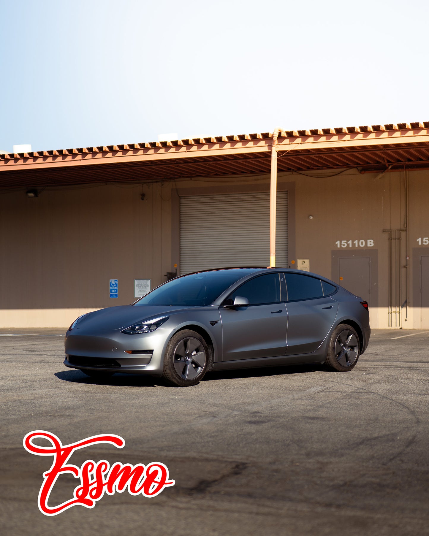 Matte Metallic Selenite Steel Dry Apply PPF TPU Paint Protection Film