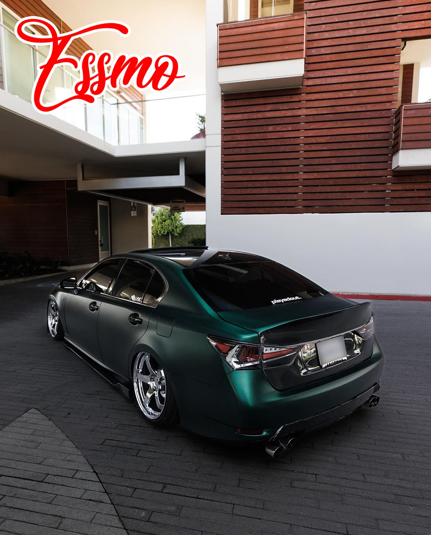 PET Romance Chrome Venom Green Vinyl Wrap