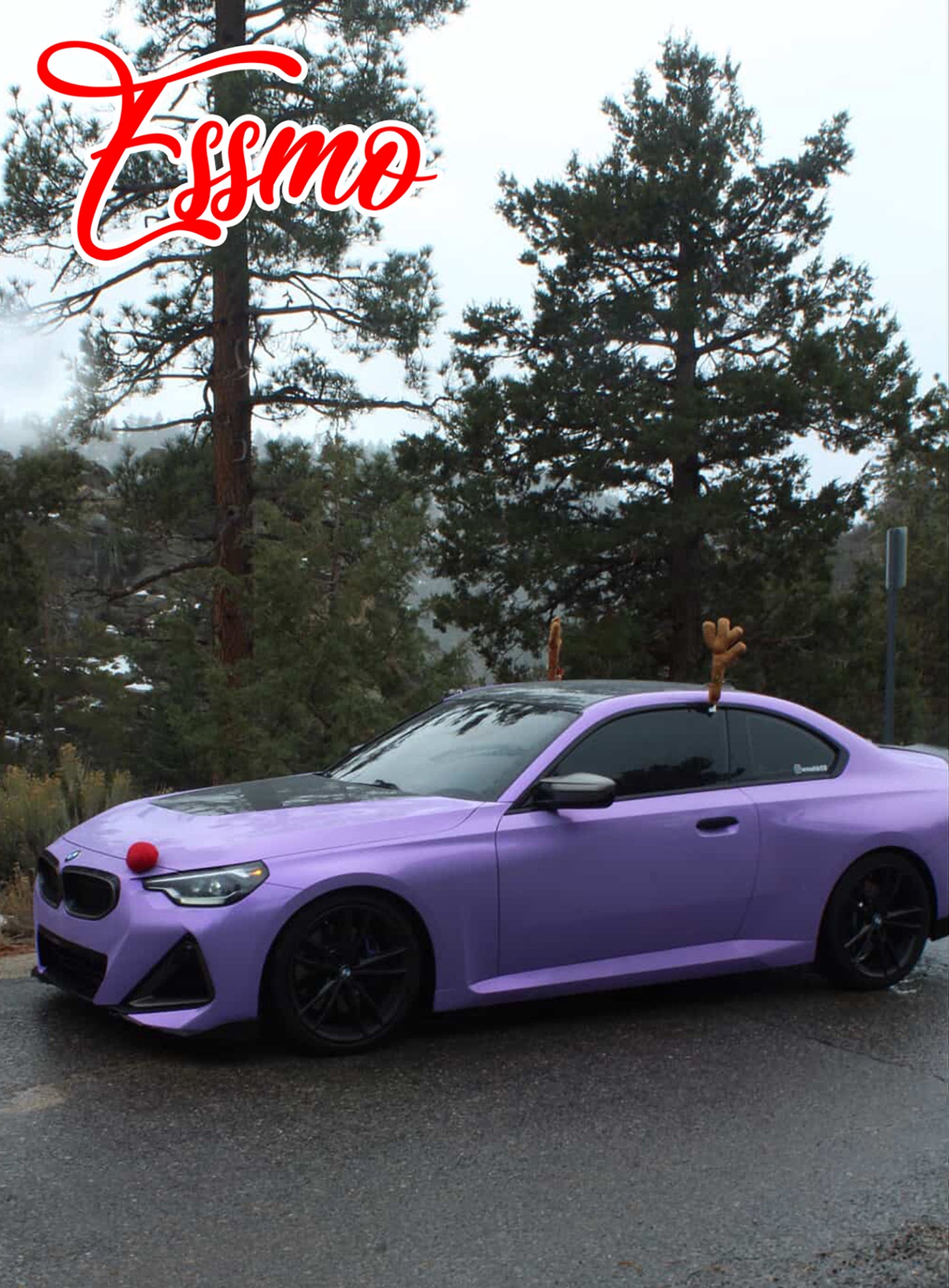 PET Space Candy Gloss Candy Purple Vinyl Wrap