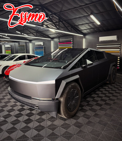 Matte Metallic Blackish Blue Dry Apply PPF TPU Paint Protection Film