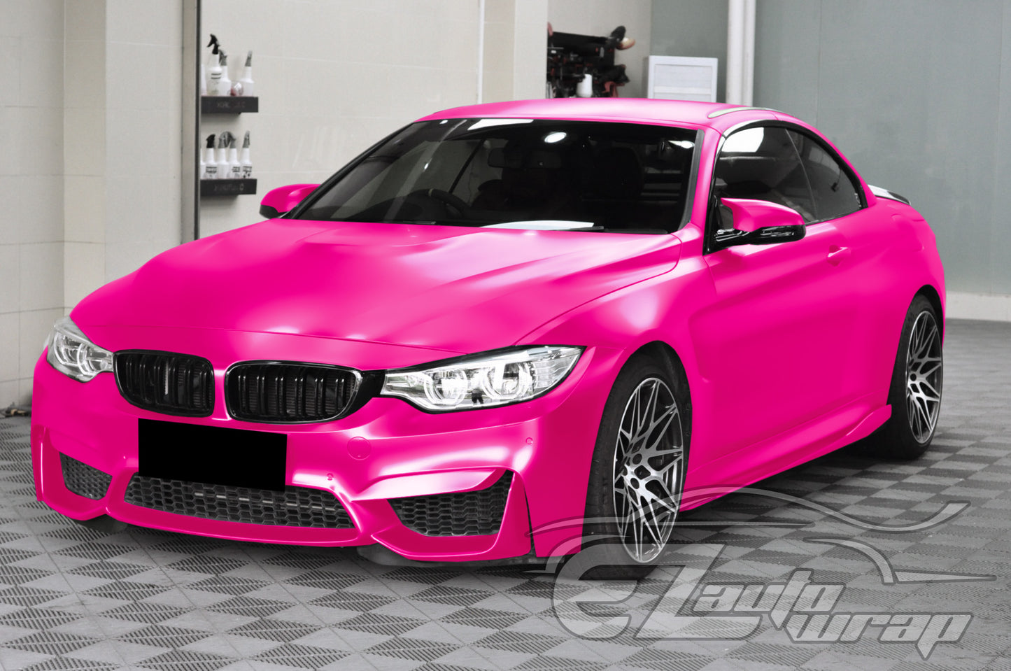 Matte Metallic Satin Pearl Rose Red Vinyl Wrap
