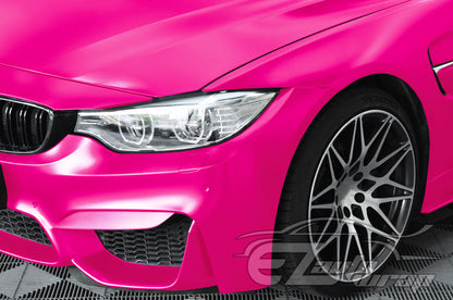Matte Metallic Satin Pearl Rose Red Vinyl Wrap