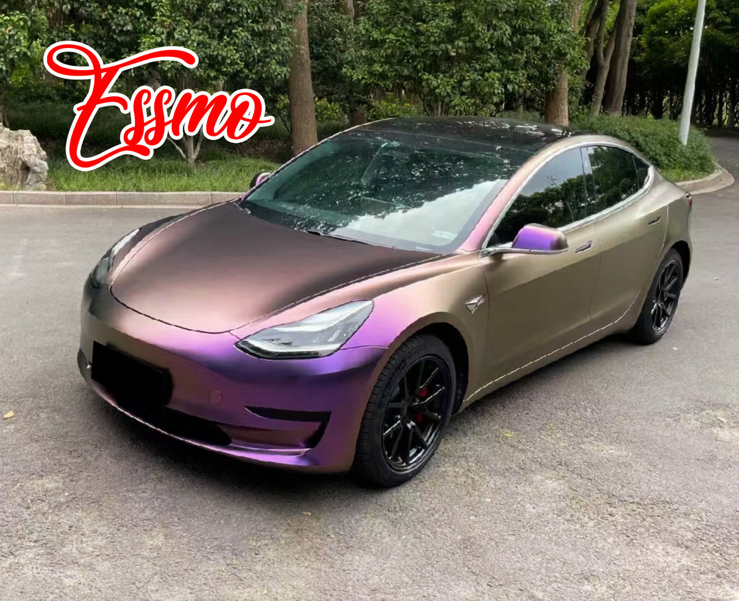 Galaxy Dust Gloss Purple Bronze Vinyl Wrap