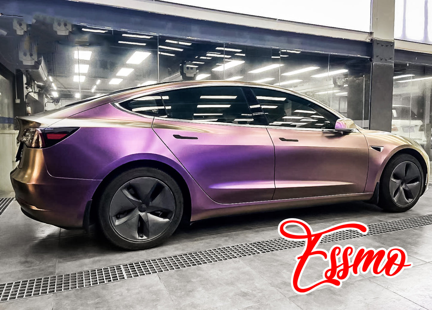 Galaxy Dust Gloss Purple Bronze Vinyl Wrap