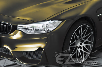 Matte Metallic Satin Pearl Bond Gold Vinyl Wrap