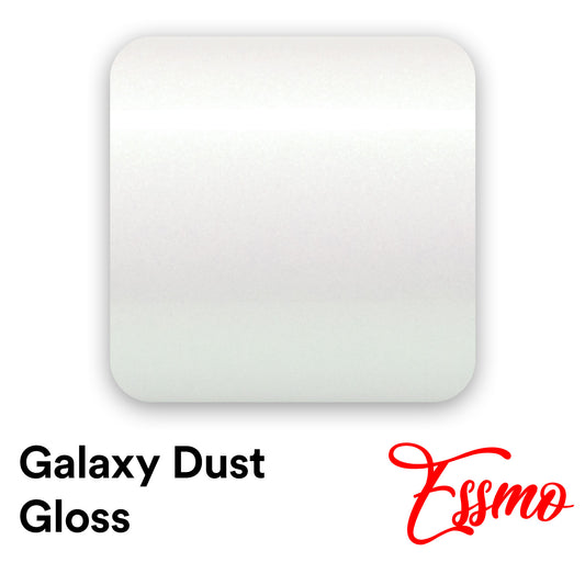 Galaxy Dust Gloss Aurora White Vinyl Wrap