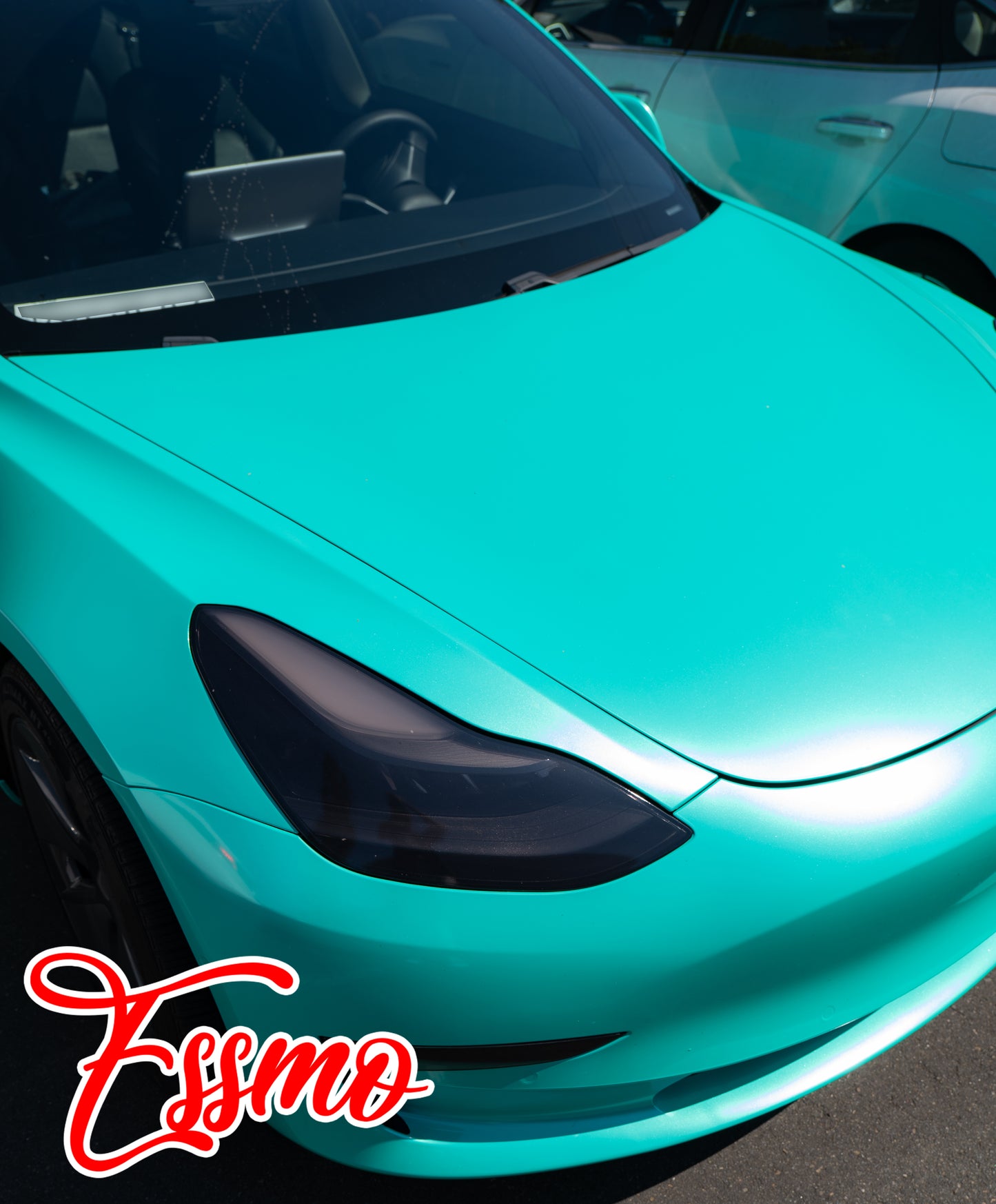 PET Super Gloss Metallic Teal Vinyl Wrap Vinyl Wrap