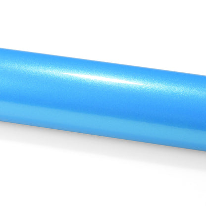 Super Gloss Metallic Ocean Blue Vinyl Wrap