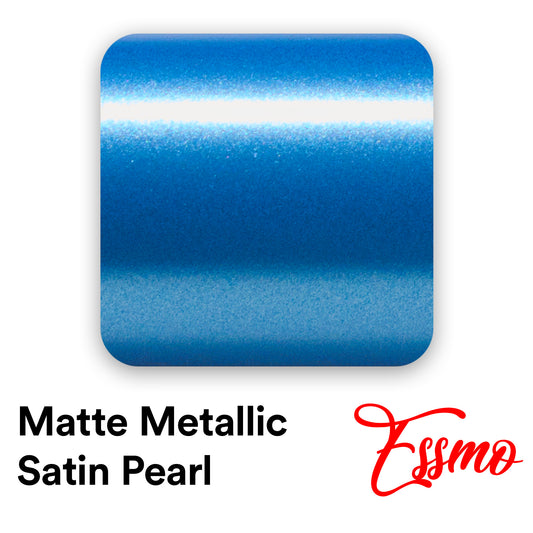 Matte Metallic Satin Pearl Sky Blue Vinyl Wrap