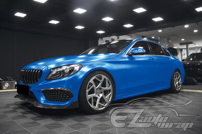 Matte Metallic Satin Pearl Sky Blue Vinyl Wrap