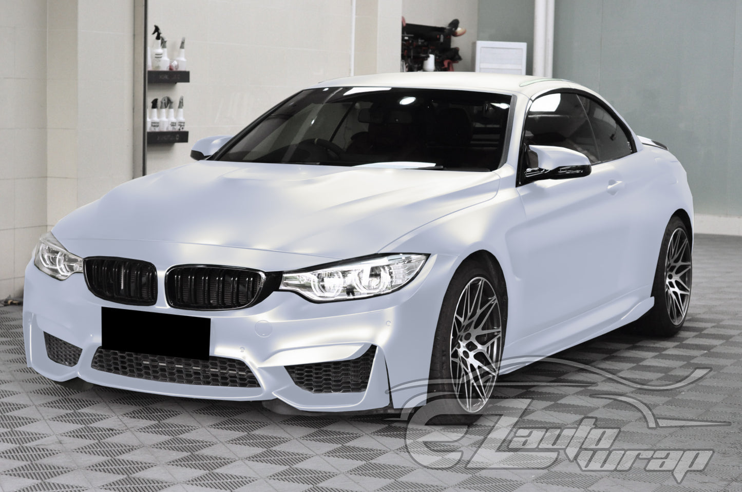 Matte Metallic Satin Pearl Platinum Silver Vinyl Wrap