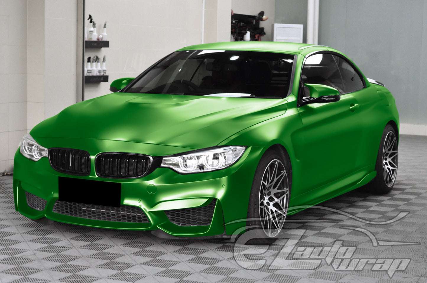 Matte Metallic Satin Pearl Forest Green Vinyl Wrap