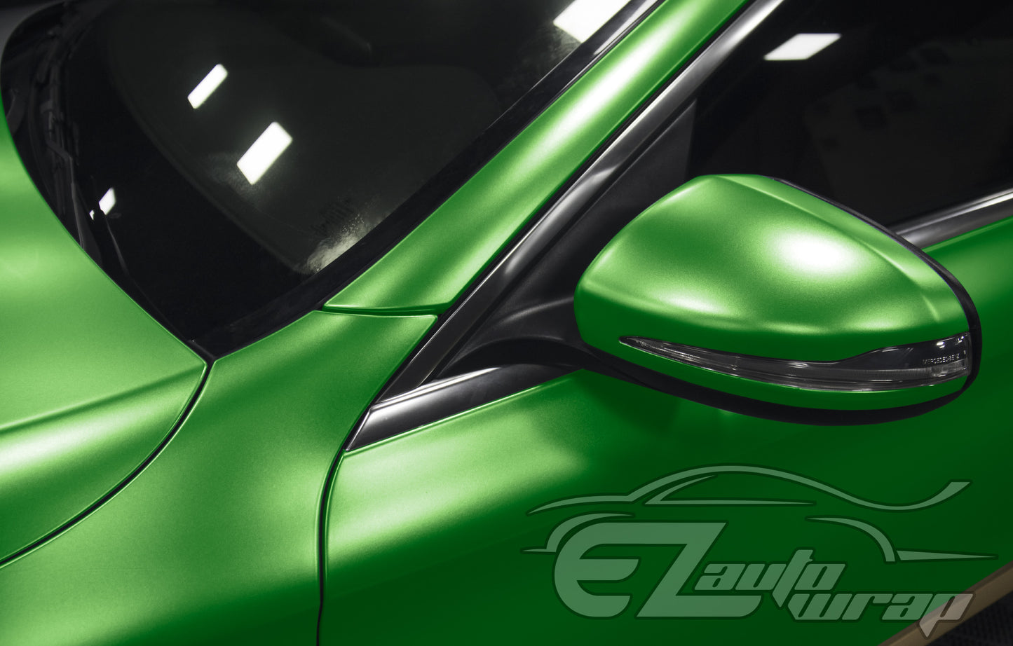 Matte Metallic Satin Pearl Forest Green Vinyl Wrap