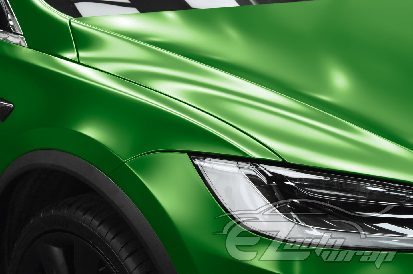 Matte Metallic Satin Pearl Forest Green Vinyl Wrap