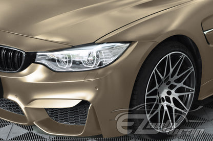 Matte Metallic Satin Pearl Champagne Gold Vinyl Wrap