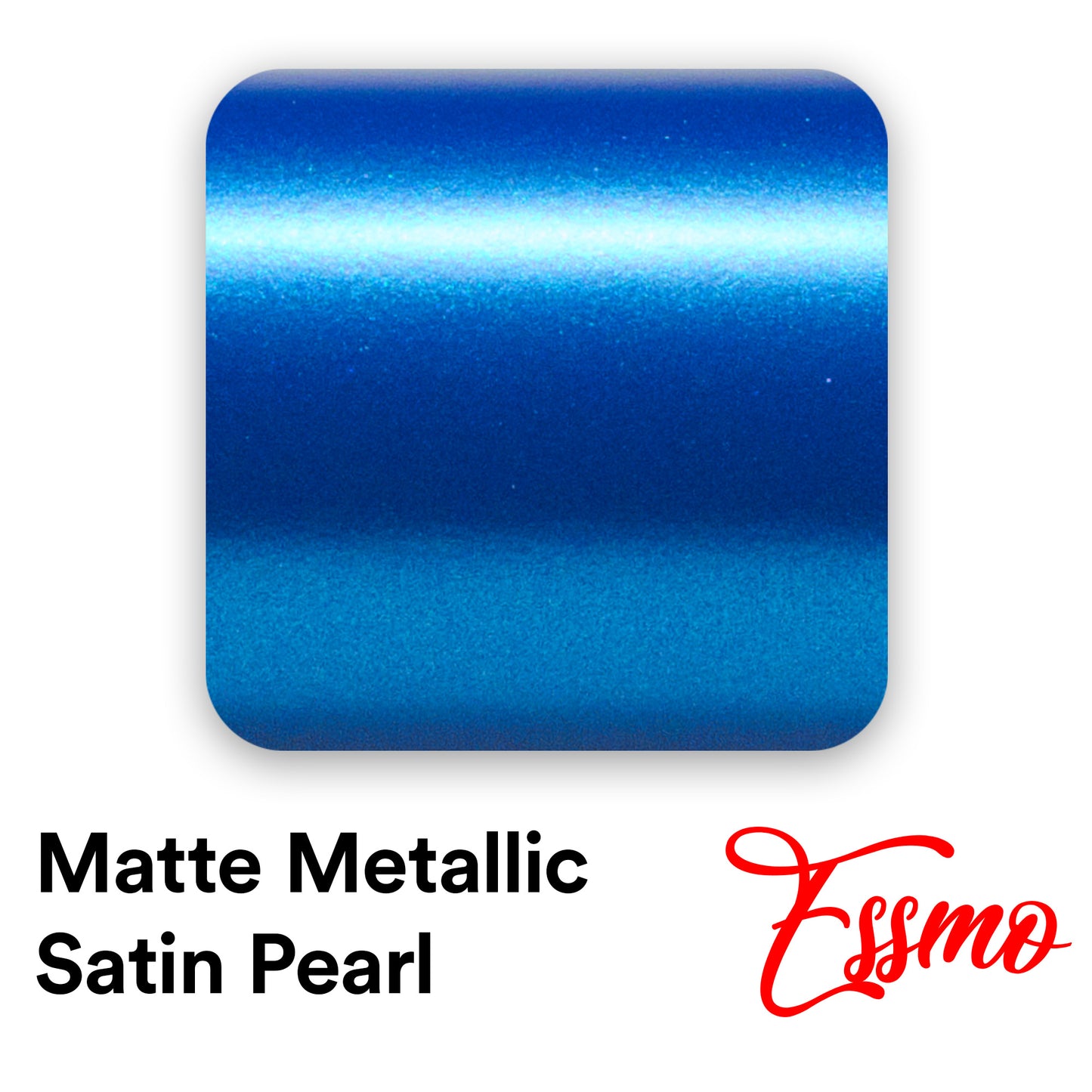 Matte Metallic Satin Pearl Royal Blue Vinyl Wrap