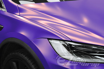 Matte Metallic Satin Pearl Purple Vinyl Wrap