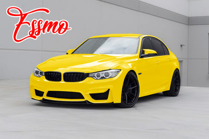 PET Super Gloss Lemon Yellow Vinyl Wrap
