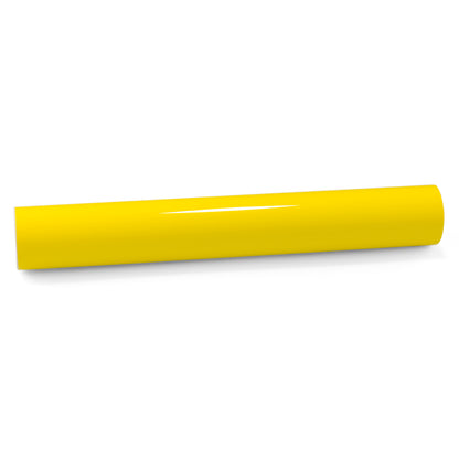 PET Super Gloss Lemon Yellow Vinyl Wrap