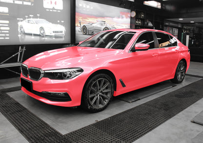Super Gloss Metallic Pink Vinyl Wrap