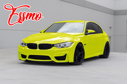 PET Super Gloss Acid Lime Vinyl Wrap
