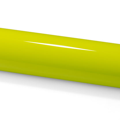 PET Super Gloss Acid Lime Vinyl Wrap