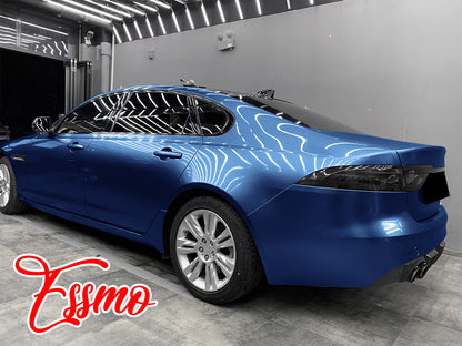 PET Super Gloss Metallic Midnight Blue Vinyl Wrap