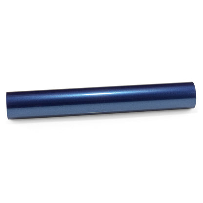 PET Super Gloss Metallic Midnight Blue Vinyl Wrap