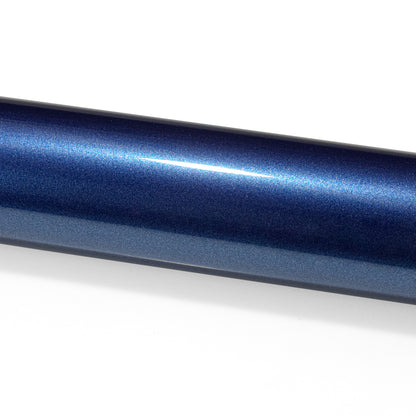 PET Super Gloss Metallic Midnight Blue Vinyl Wrap