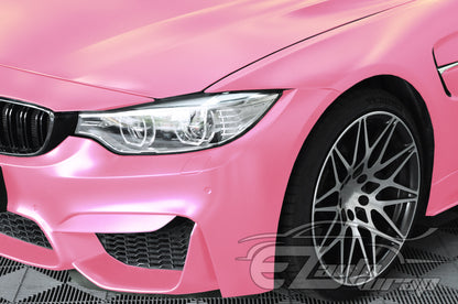Matte Metallic Satin Pearl Diamond Pink Vinyl Wrap