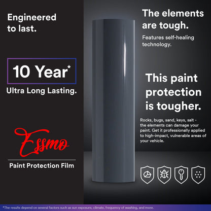 Gloss Midnight Gray PPF TPH ECO Paint Protection Film