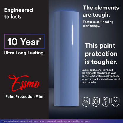 Gloss Porcelain Blue PPF TPH ECO Paint Protection Film