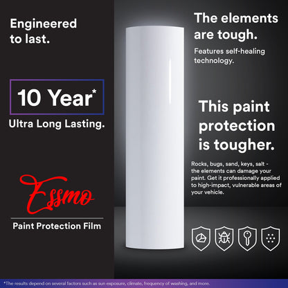 Gloss Piano White PPF TPH ECO Paint Protection Film