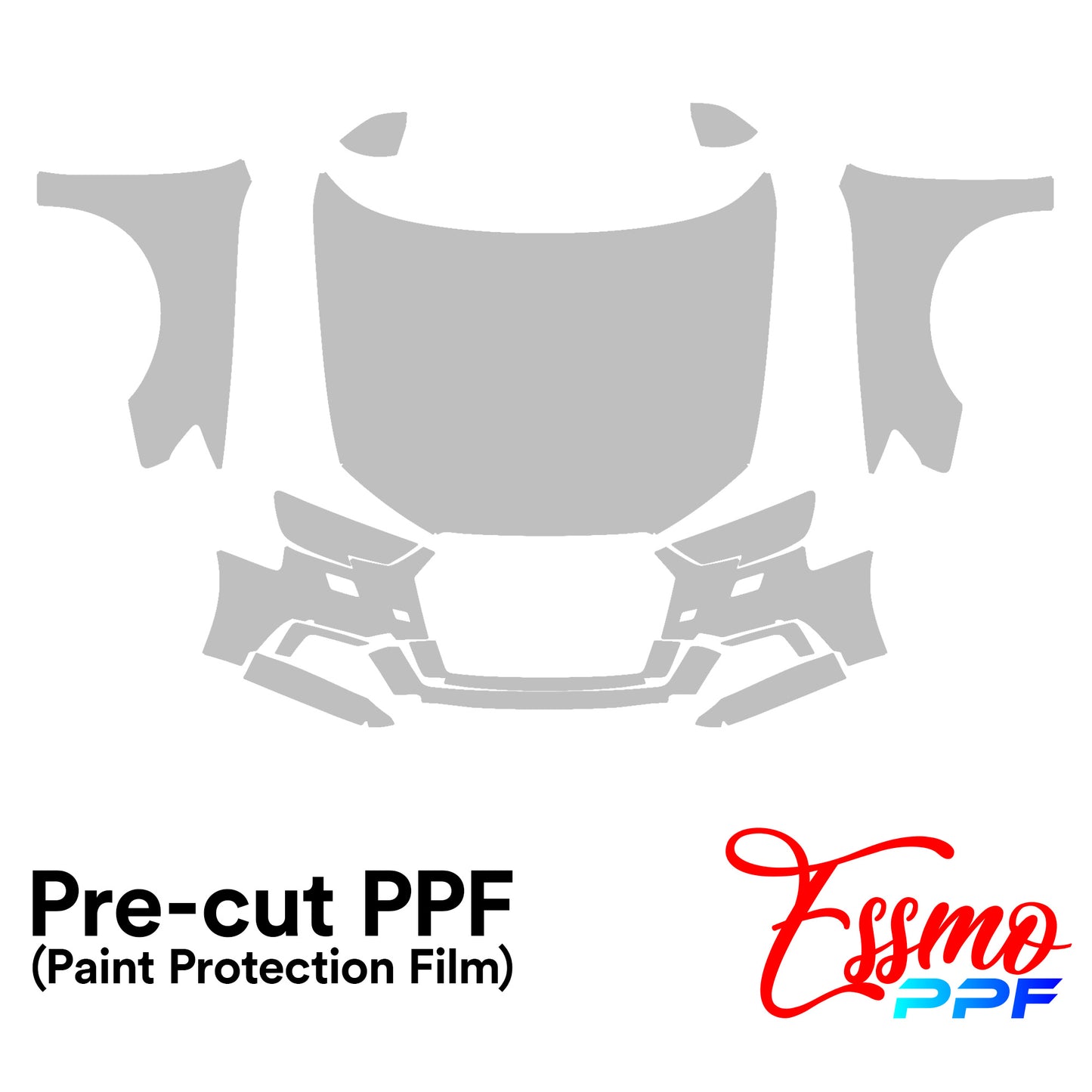 2017 Audi A3 Sports PPF Paint Protection Film Clear Pre Cut